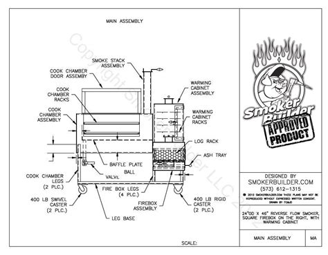 Pipe and Rolled Steel Smoker Plans 